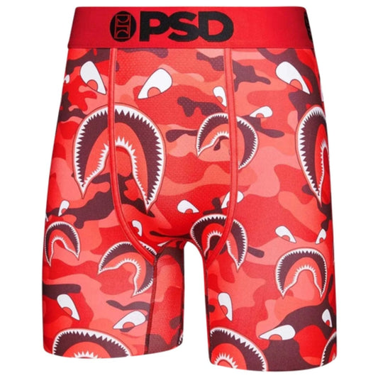 PSD Mens Underwear S / Red PSD - Shark Camo Underwear