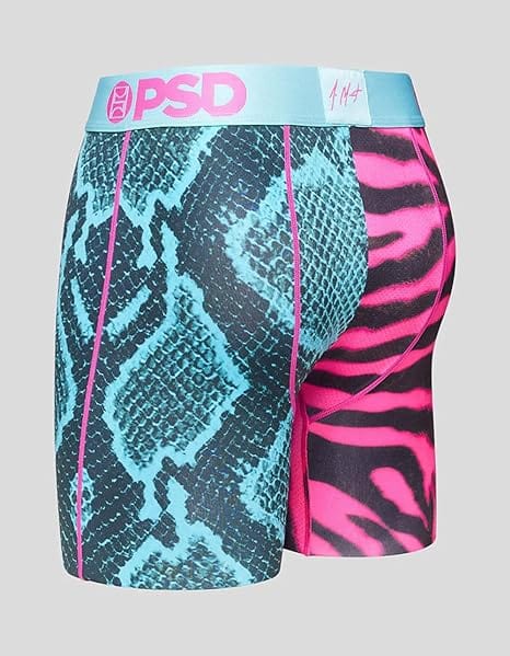 PSD Mens Underwear L / Multi-Color PSD - Wild Skins Boxer Briefs