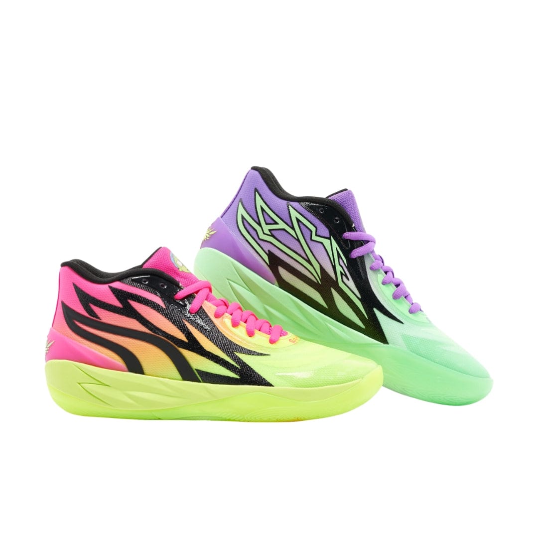 PUMA Athletic Shoes 40.5 / Multi-Color PUMA - LaMelo Ball MB.02 Rick & Morty Basketball Shoes