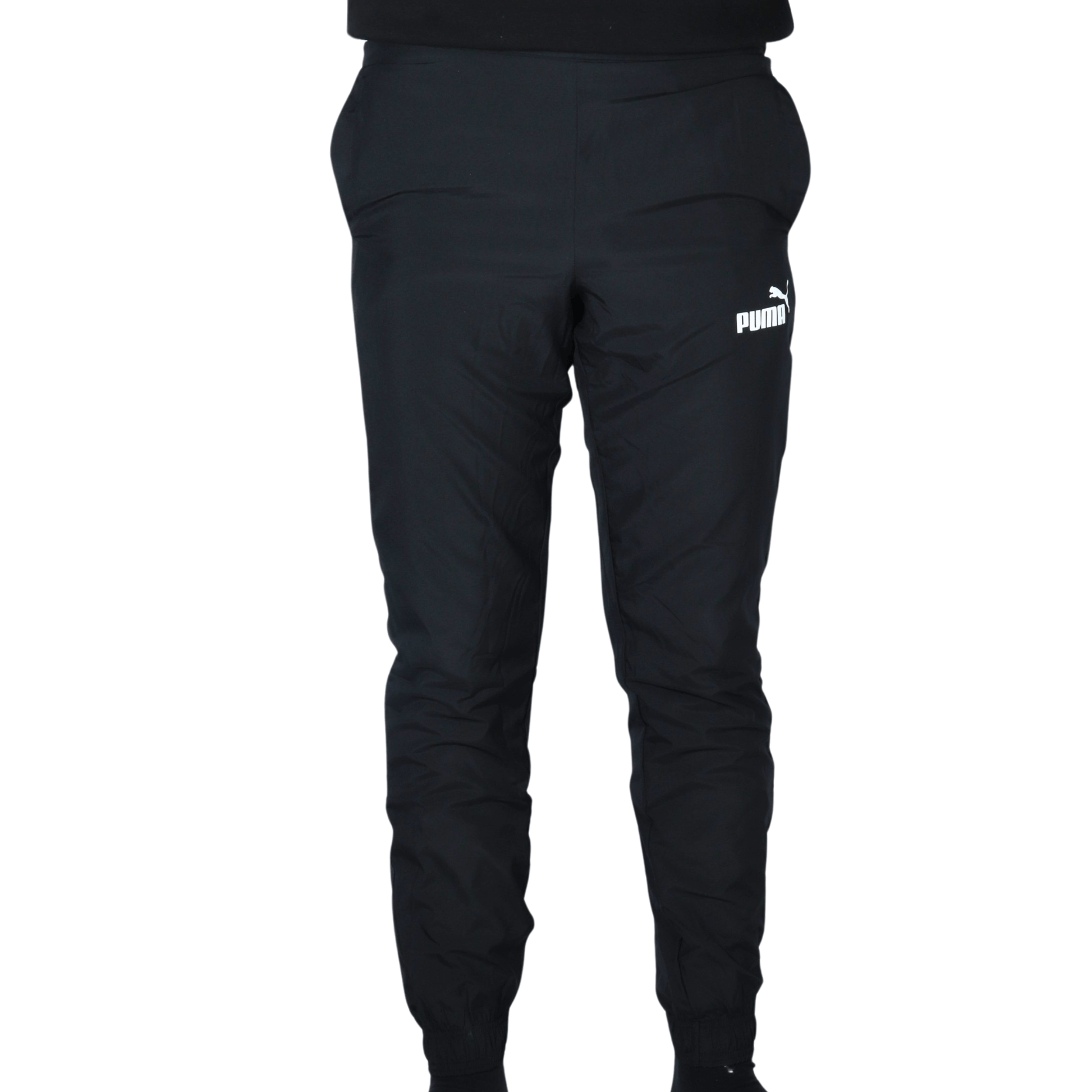 PUMA Mens Bottoms S / Black / 29 PUMA - Drawstring logo sweatpants