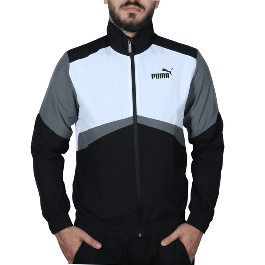 PUMA Mens Jackets S / Multi-Color PUMA - Color Blocked Jacket