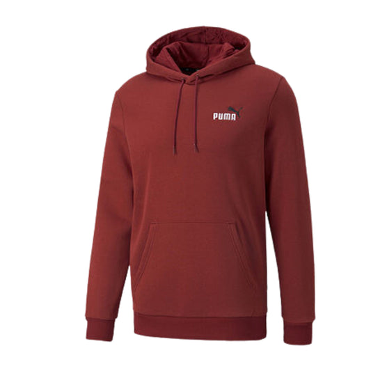 PUMA Mens Tops S / Red PUMA - Men's Embroidered Logo Hoodie