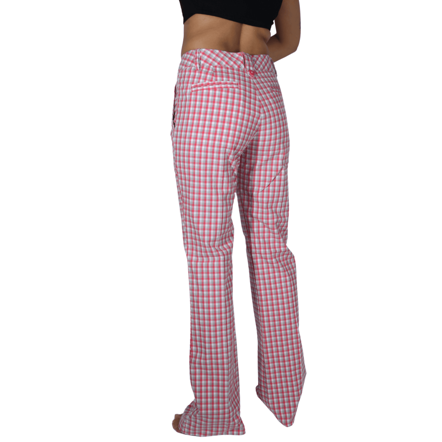 PUMA Womens Bottoms PUMA - Checkered pattern pants