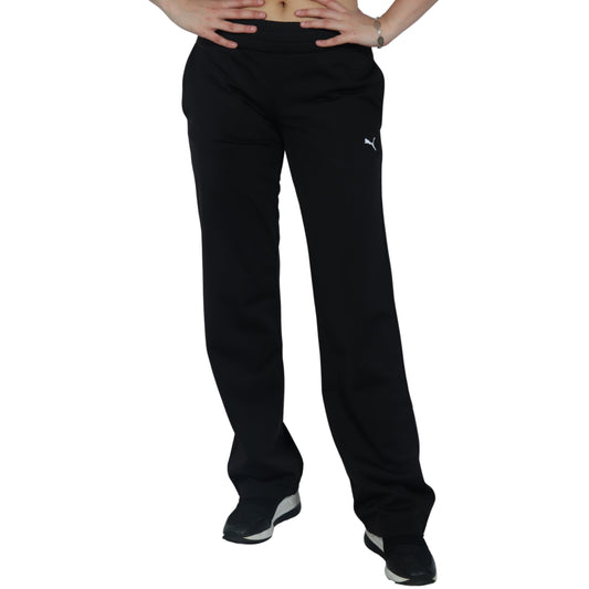 PUMA Womens Bottoms S / Black PUMA - Elastic Waist Sweatpants