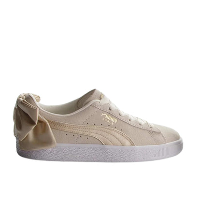 PUMA Womens Shoes 37 / Beige PUMA - Suede Bow Varsity