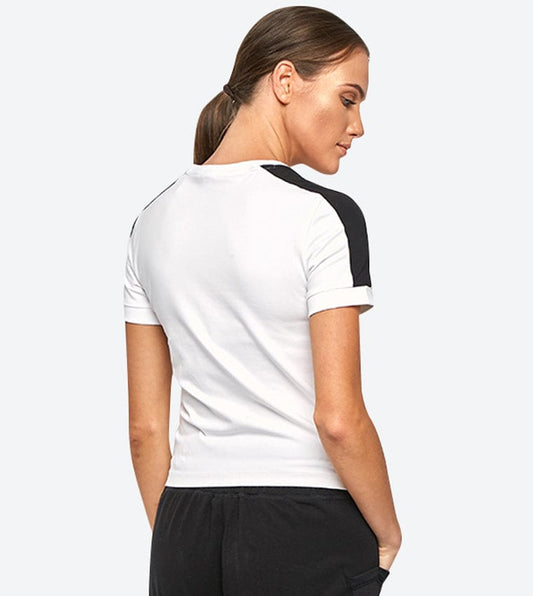 PUMA Womens Tops S / White PUMA - Round Neck Classics Tight T7 T-shirt