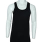 Q-EN Mens Underwear M / Black Q-EN - Mens cotton tank top