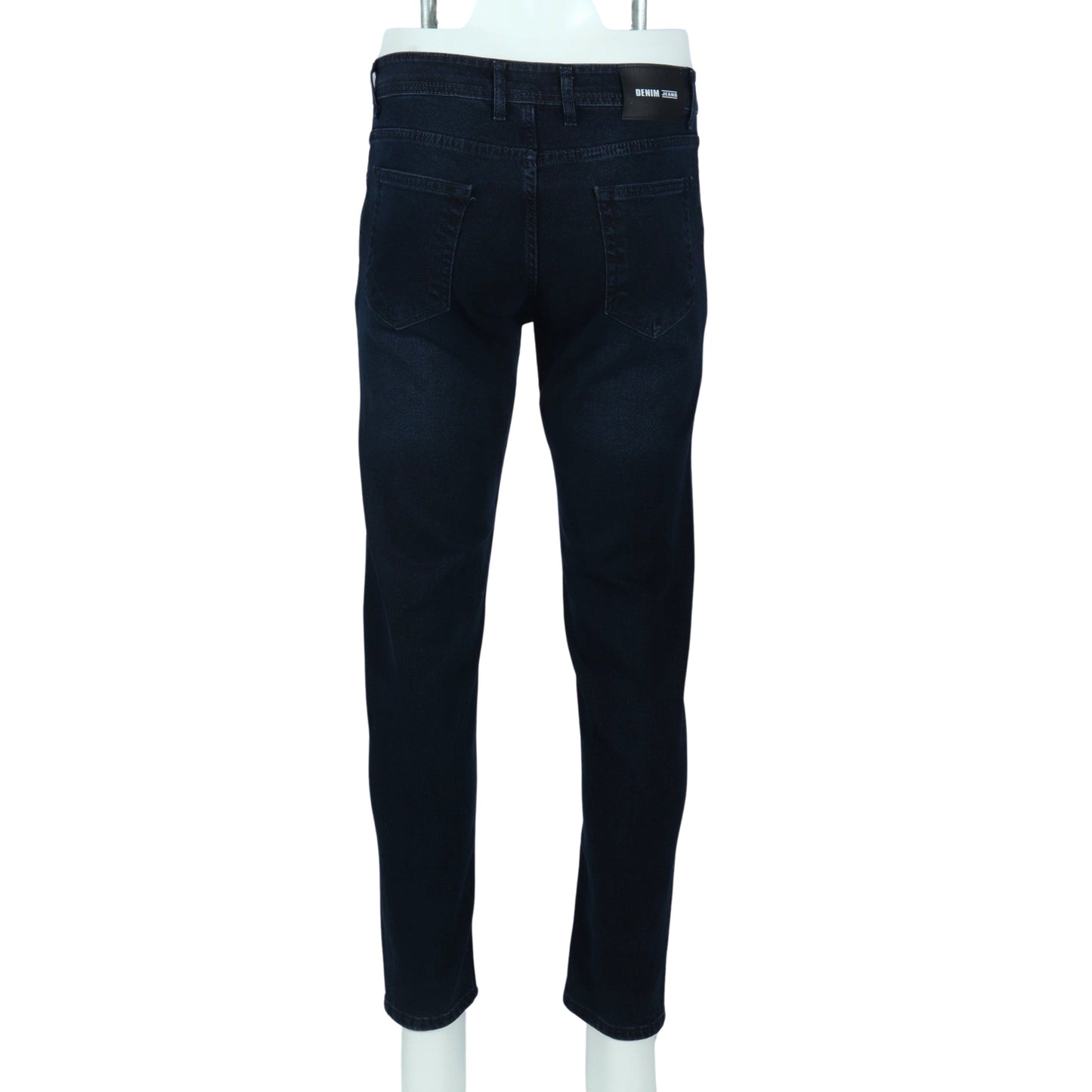 Q8 DENIM Mens Bottoms L / Dark Blue Q8 DENIM - Straight leg pants Button up