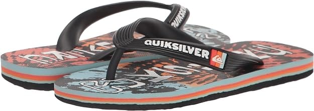 QUIK SILVER Kids Shoes 32 / Multi-Color QUIK SILVER - Kids -  Molokai Art Youth Flip Flop Slipper