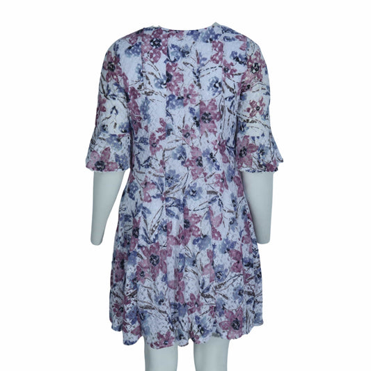 RABBIT Womens Dress XL / Multi-Color RABBIT - Printed All Over Dress