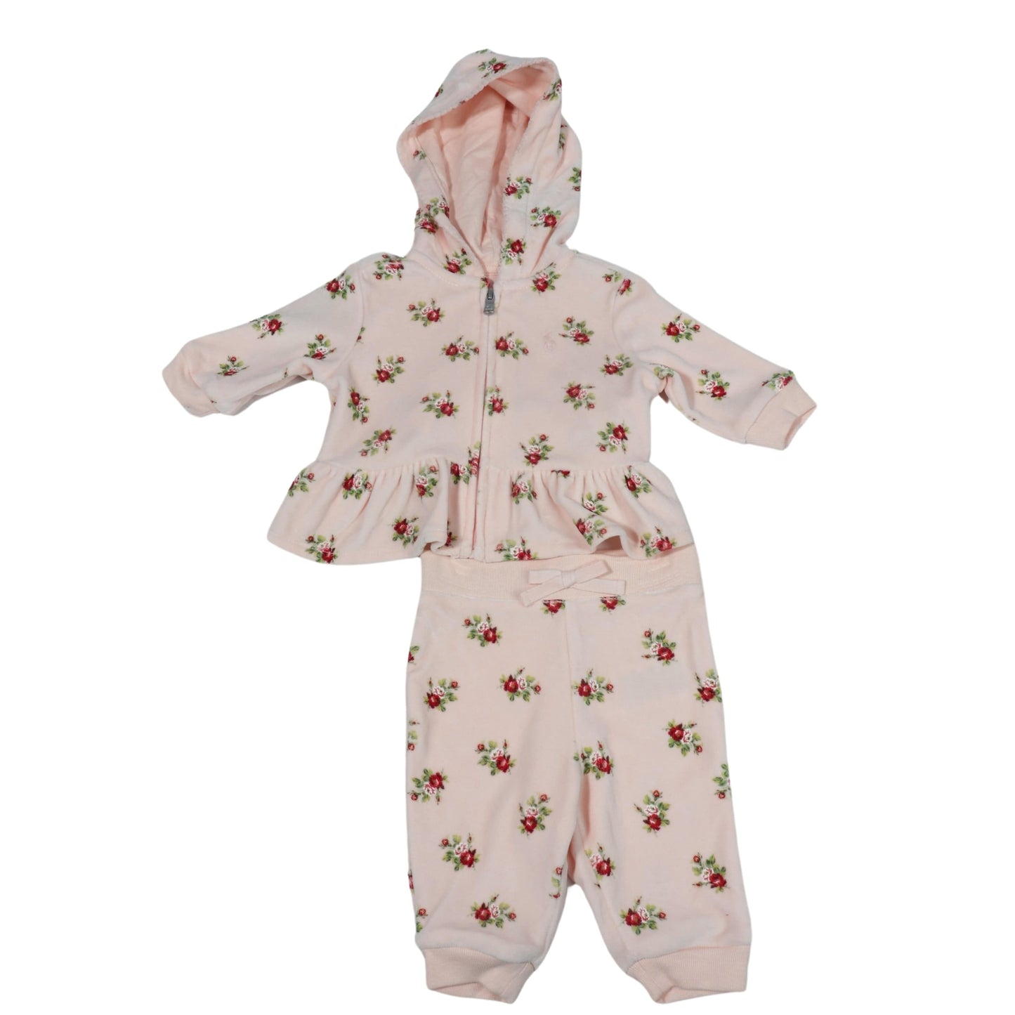 RALPH LAUREN Baby Girl 3 Month / Multi-Color RALPH LAUREN - Flower Print baby set