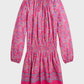 RALPH LAUREN Girls Dress 6 Years / Pink RALPH LAUREN - Kids - Paisley Cotton Batiste Dress