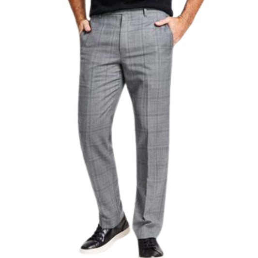 RALPH LAUREN Mens Bottoms L / Grey RALPH LAUREN -  UltraFlex Classic-Fit Wool Suit Pants