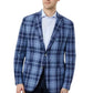 RALPH LAUREN Mens Jackets S / Blue RALPH LAUREN - Classic-Fit Ultraflex Stretch Linen Blazer