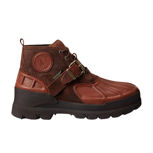 RALPH LAUREN Mens Shoes RALPH LAUREN - Traction Water Resistant Oslo Leather Boots