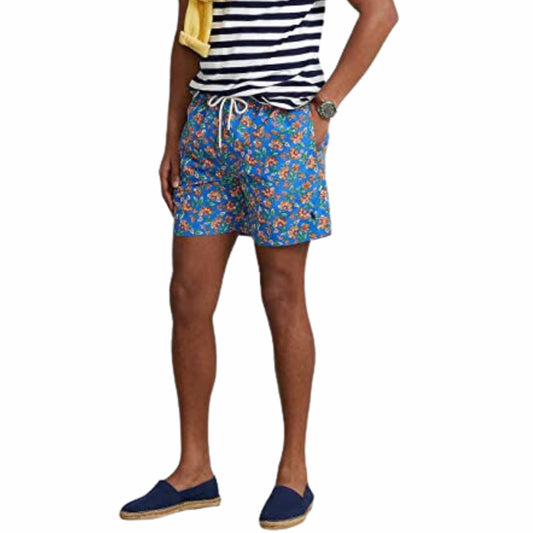 RALPH LAUREN Mens Swimwear XL / Multi-Color RALPH LAUREN -  Floral Swim Trunks