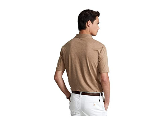 RALPH LAUREN Mens Tops L / Brown RALPH LAUREN -  Classic Fit Soft Cotton Polo