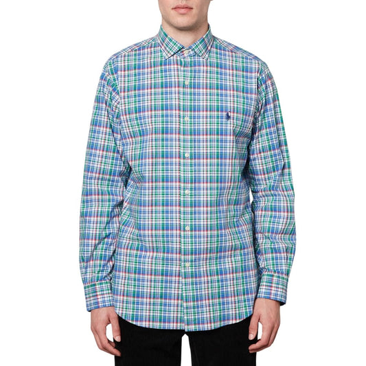 RALPH LAUREN Mens Tops M / Multi-Color RALPH LAUREN - Custom Fit Stretch Poplin Shirt