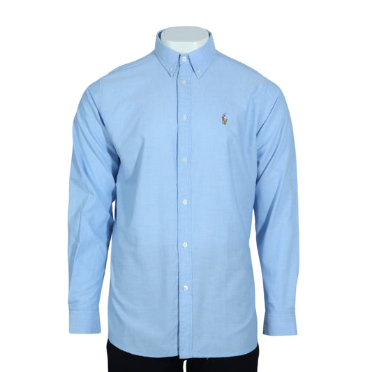 RALPH LAUREN Mens Tops XXL / Blue RALPH LAUREN - Slim fit shirt