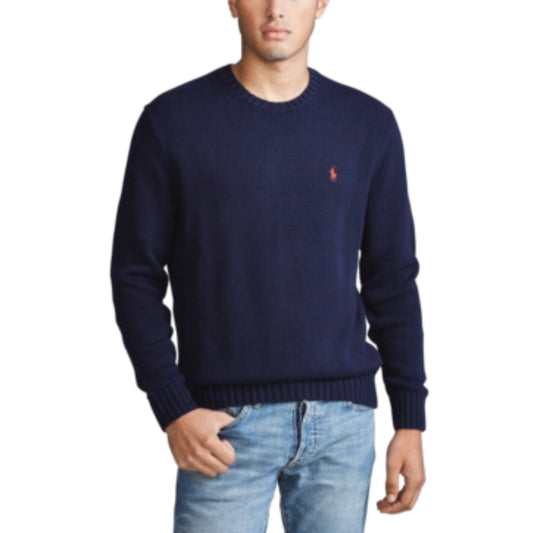 RALPH LAUREN Mens Tops XS / Navy RALPH LAUREN - Sweater Cotton Crewneck