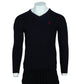 RALPH LAUREN Mens Tops S / Navy RALPH LAUREN -  Wool Polo sweater