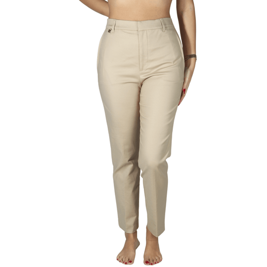 RALPH LAUREN Womens Bottoms M / Beige / 29 RALPH LAUREN - Straight leg pants