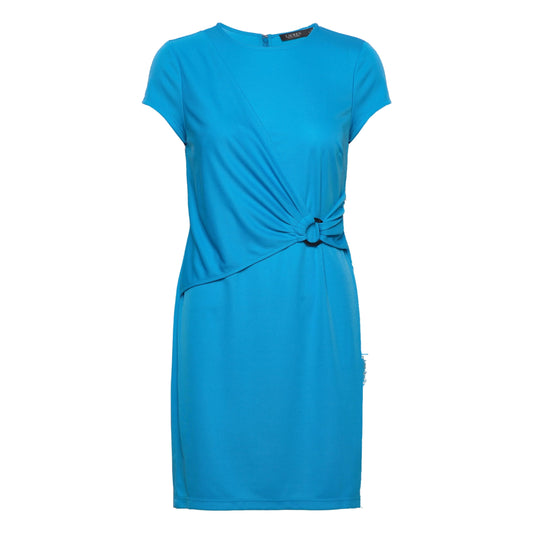 RALPH LAUREN Womens Dress XS / Blue RALPH LAUREN - Front Detail Short Dress