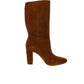 RALPH LAUREN Womens Shoes 36.5 / Brown RALPH LAUREN - Artizan Suede High Heel Mid-Calf Boots