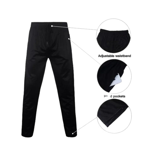 RAMBLER Mens Bottoms M / Black RAMBLER -  Pants Athletic Suit Casual