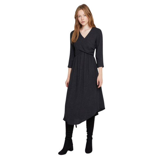 OXXO -Quarter Sleeve Long Dress