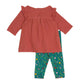 RARE EDITIONS Baby Girl 3-6 Month / Multi-Color RARE EDITIONS - Baby girl top pants set