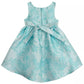 RARE EDITIONS Baby Girl 2 Years / Blue RARE EDITIONS - Baby - Lurex Brocade Dress