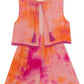 RARE EDITIONS Baby Girl 2 Years / Multi-Color RARE EDITIONS - Baby -  Lurex Tie Dye Popover Romper