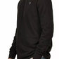 RAW Mens Tops M / Black RAW - Crew Neck Classic Fit Henley Sweatshirt