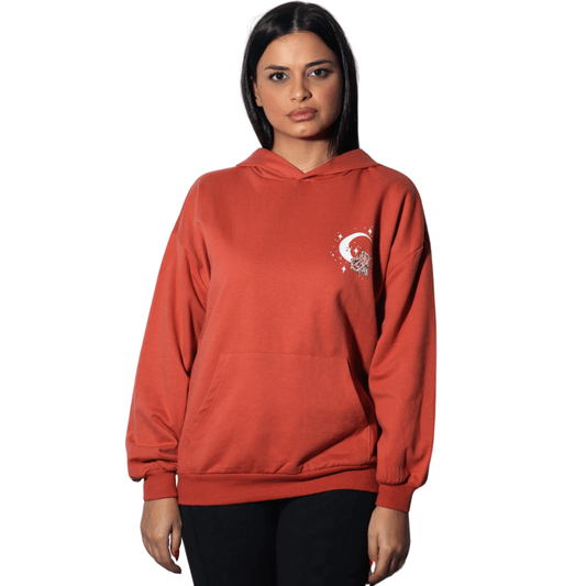 REBELLIOUS ONE Womens Tops REBELLIOUS ONE - Graphic print womens hoody