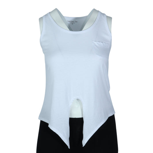 REBELLIOUS ONE Womens Tops M / White REBELLIOUS ONE - Pull Over Tank Top