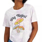 REBELLIOUS ONE Womens Tops XL / Multi-Color REBELLIOUS ONE - Stay Magical Tie-Dyed Graphic-Print Tee