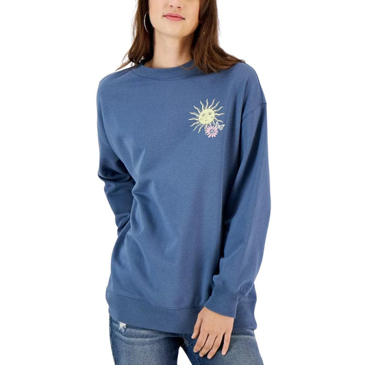 REBELLIOUS ONE Womens Tops XS / Blue REBELLIOUS ONE - Sun Tarot Graphic Sweatshirt