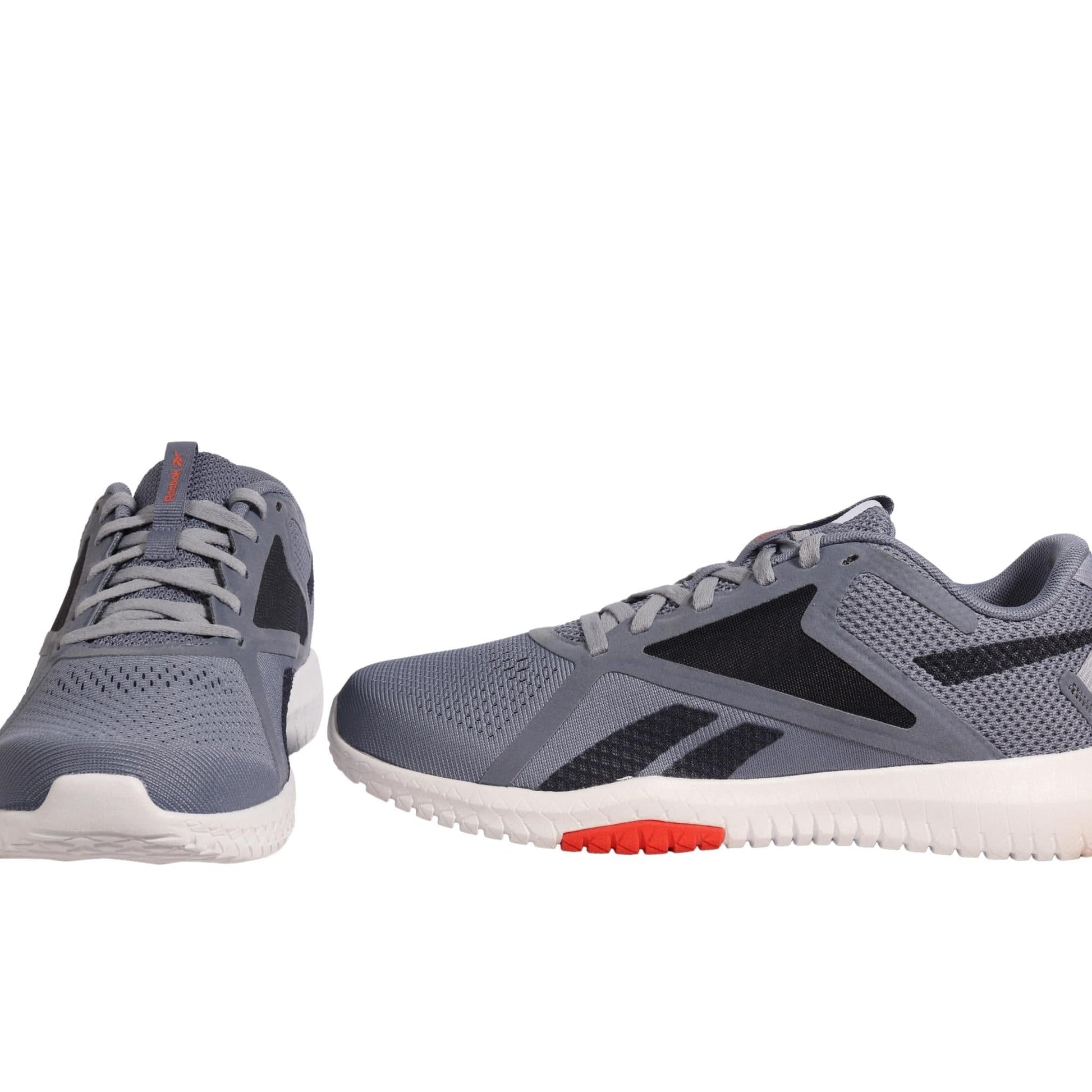REEBOK Athletic Shoes 40 / Blue REEBOK - Washed Indigo & Denim Dust Flexagon Force Sneakers