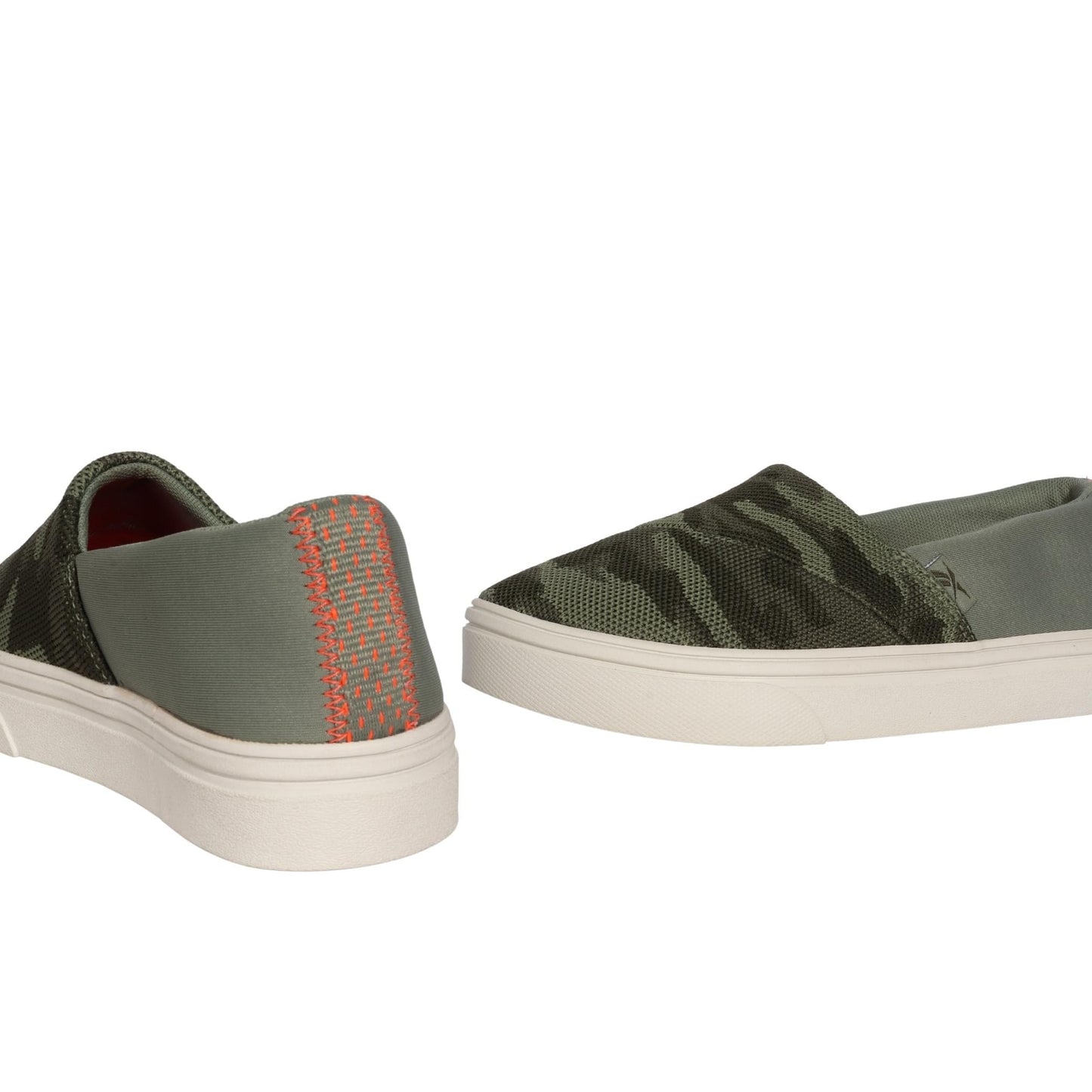 REEBOK Womens Shoes 36 / Green REEBOK -  Slip-On Printed Casual Sneakers
