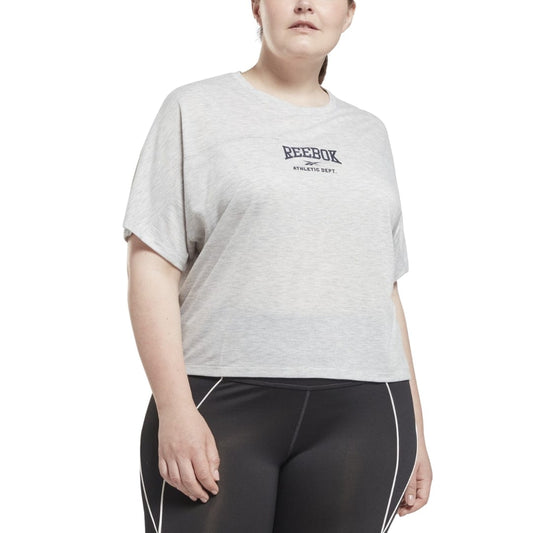 REEBOK Womens sports XXXL / Grey REEBOK - Workout Ready Supremium Tee