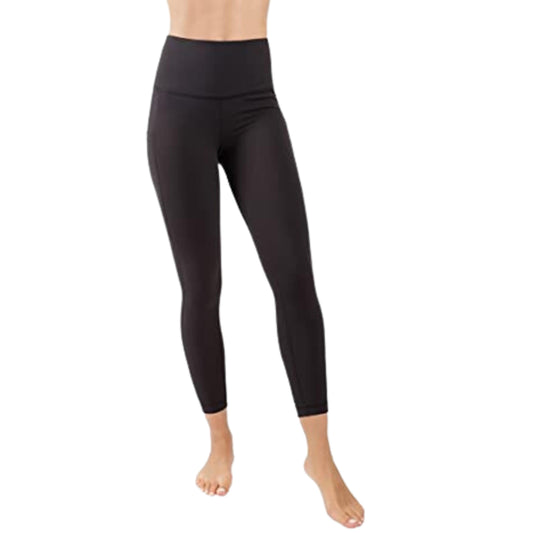 REFLEX Womens sports M / Black REFLEX - Squat Proof Side Phone Pocket Yoga Legging