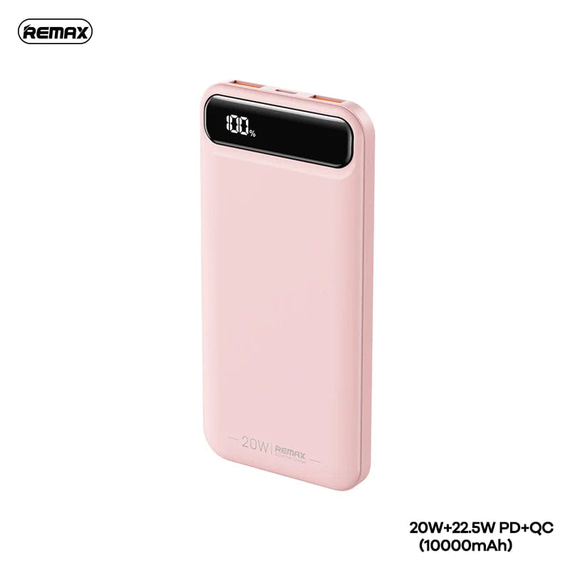 REMAX Electronic Accessories Pink REMAX - Bole Series PD20W+QC22.5W Fast Charging Power Bank