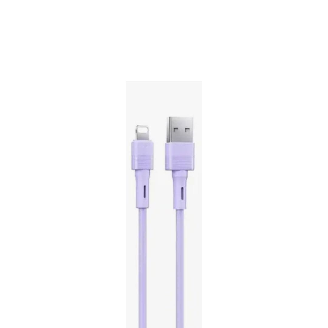 REMAX Electronic Accessories Purple REMAX - Fast Charging Liquid Silicone Data Cable 2.4A