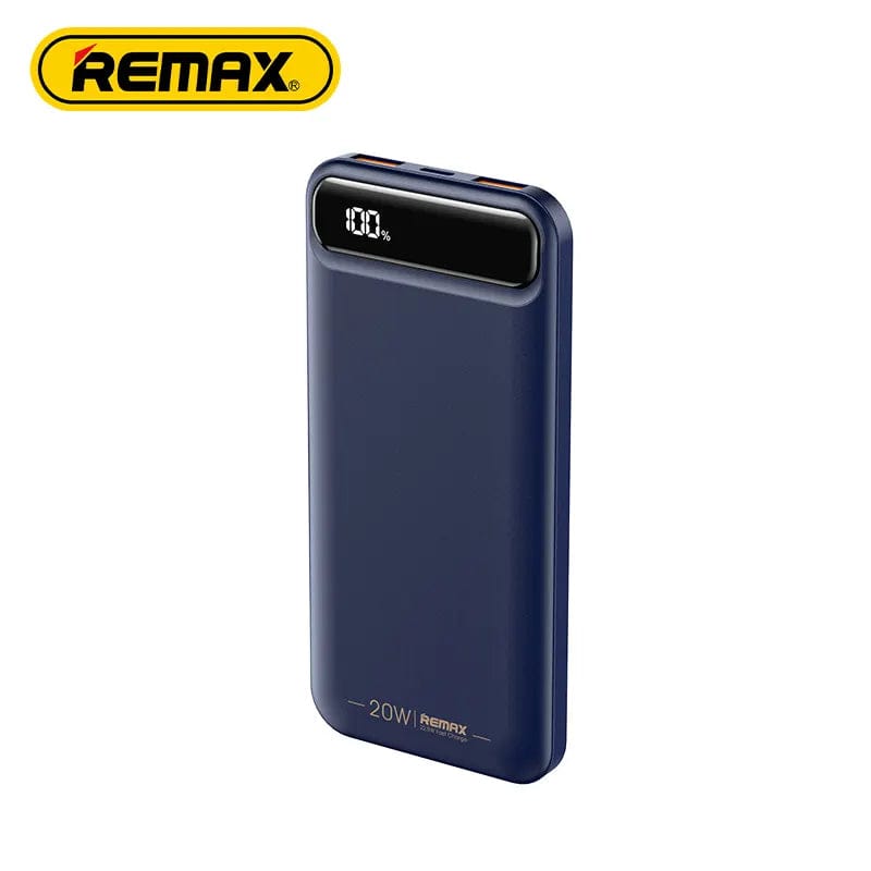 REMAX Electronic Accessories Blue REMAX - Portable Power Bank 20000Mah Fast Charging