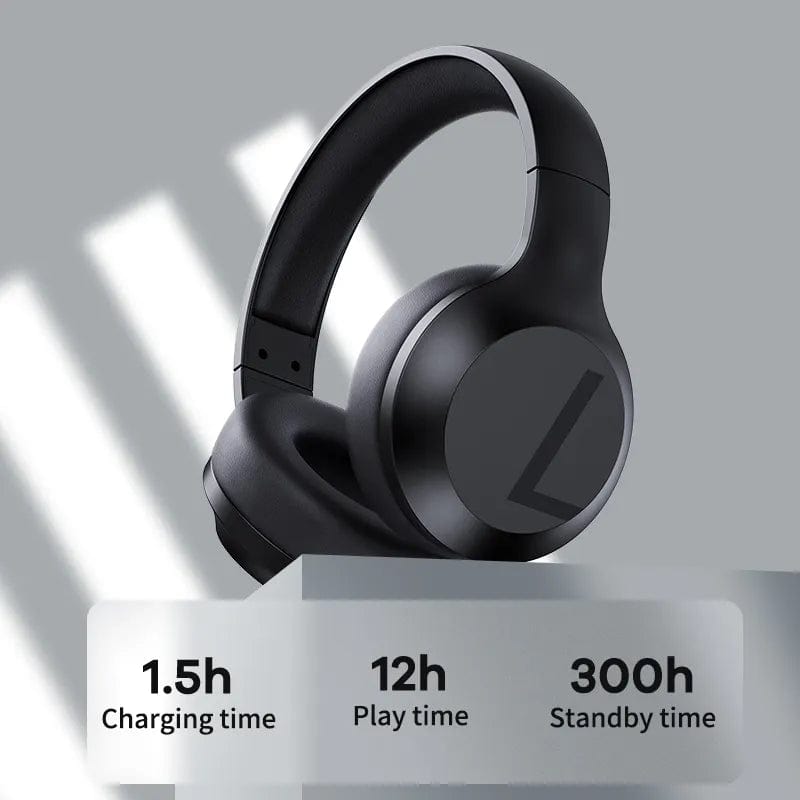 REMAX Electronic Accessories Black REMAX - RB-660HB Wireless/wired Headphones Wired Earphones 40Mm