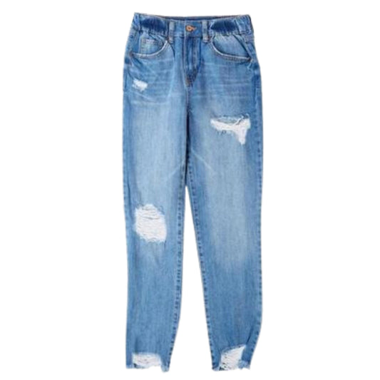 REWASH Womens Bottoms M / Blue REWASH - Ripped Jeans