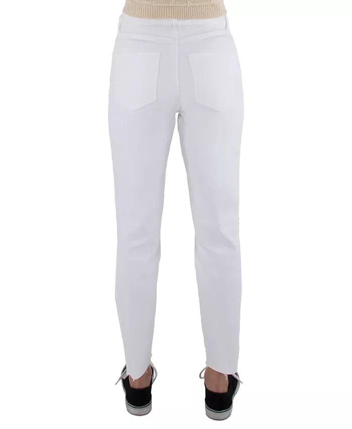 REWASH Womens Bottoms L / White REWASH  - The Mom High Rise Straight Jeans