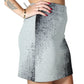 RIVIERES DE LUNE Womens Bottoms RIVIERES DE LUNE - Two tone mini skirt