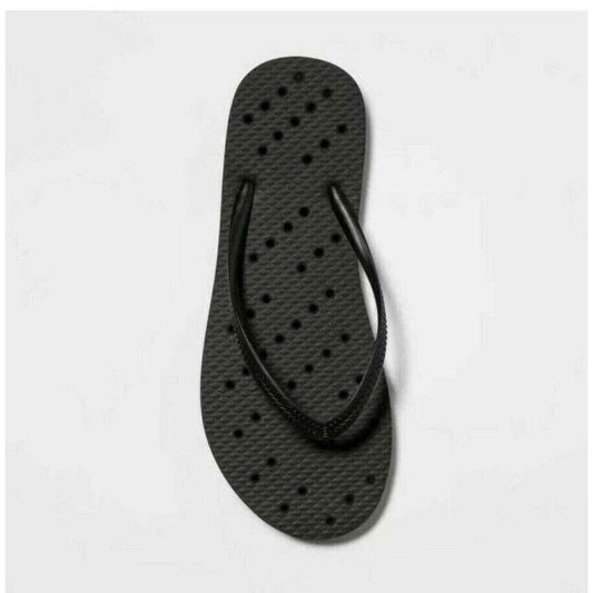 ROOM ESSENTIALS Mens Shoes 43 / Black ROOM ESSENTIALS -  Shower Shoes Flip Flops